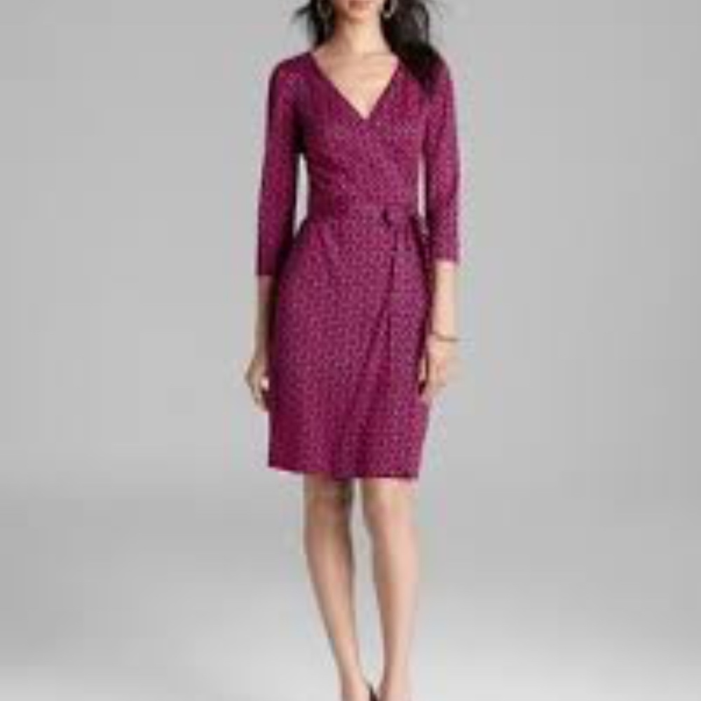 DVF New Julian Two Wrap Dress